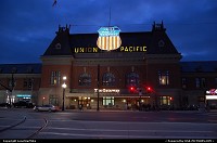 Photo by LoneStarMike | Salt Lake City  depot, neon